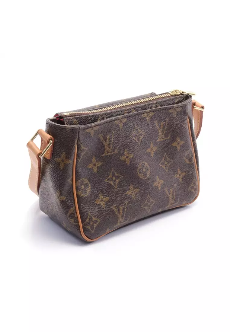 Louis Vuitton Pre-loved LOUIS VUITTON Vivacite PM monogram Shoulder bag PVC  leather Brown 2023, Buy Louis Vuitton Online