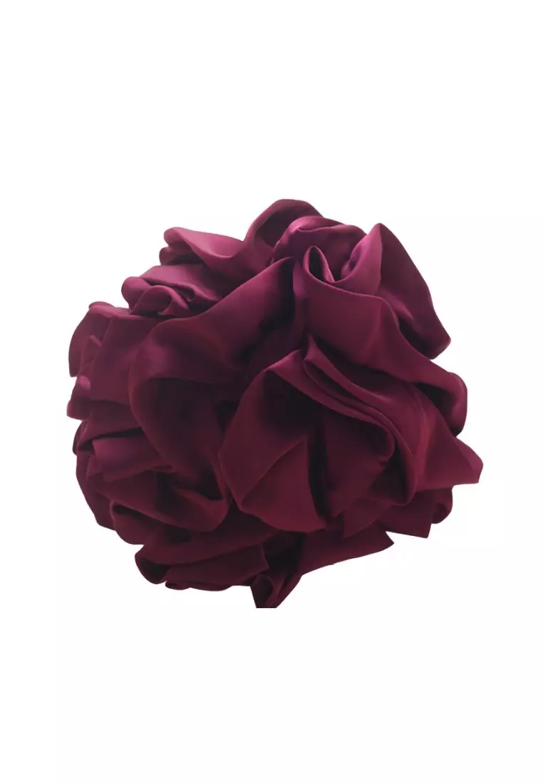 Hair Clip Shifon Type A Maroon