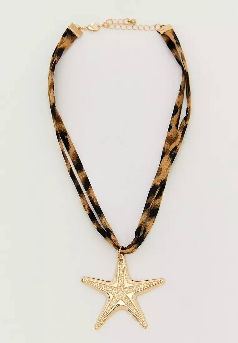 Starfish Necklace - Gold