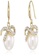 estele gold Estele 24Kt Gold Plated Zinc Brass Pearl Drop Earrings with Austrian Crystals for Women 8F515AC3C29EE2GS_1