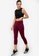 ZALORA ACTIVE red Cropped Tights 710C5AA30B05ABGS_4