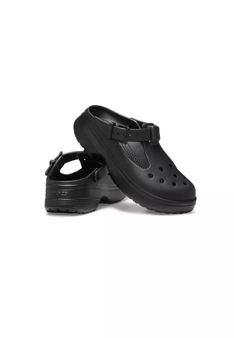 Classic Mary Jane Clog in Black