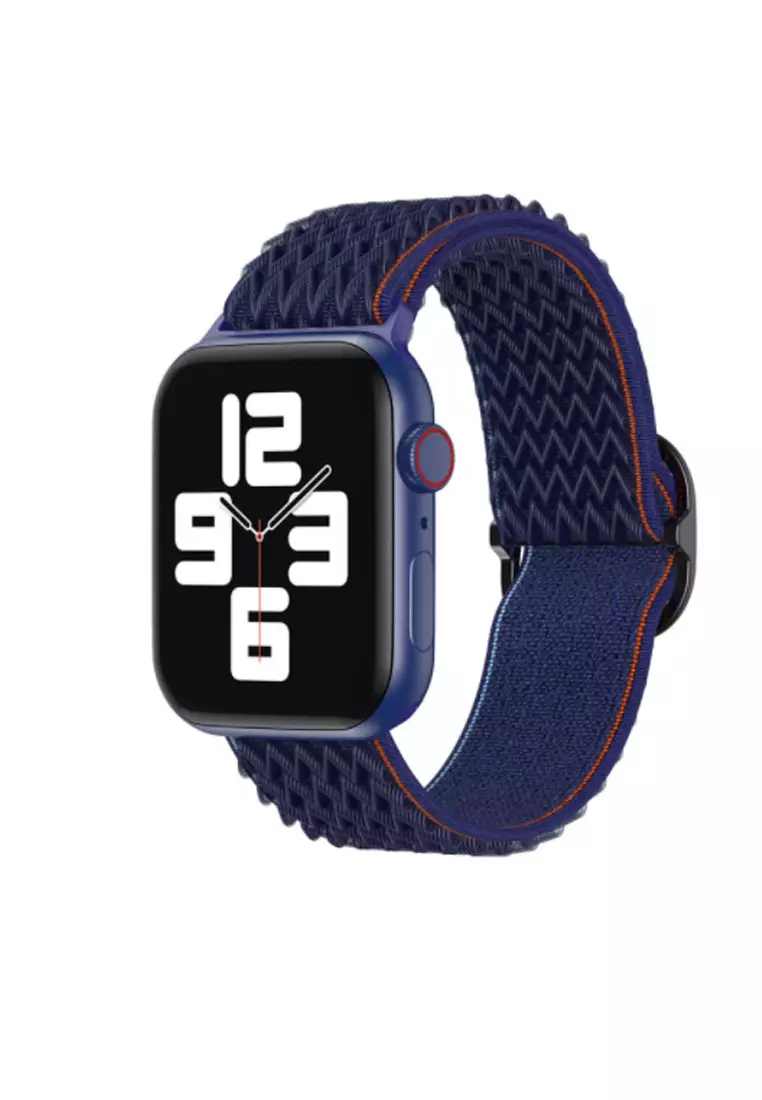 Navy apple watch band 44mm deals