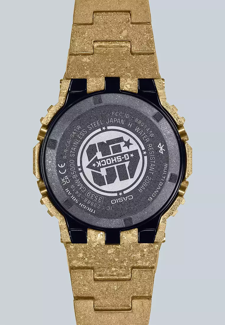 G-SHOCK 40th Anniversary Recrystallized - Jam Tangan Pria - Full Logam 5000 Series - GMW-B5000PG-9D