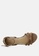 Rag & CO. brown Braided Suede Block Heel Sandal 57841SHFE8B988GS_6