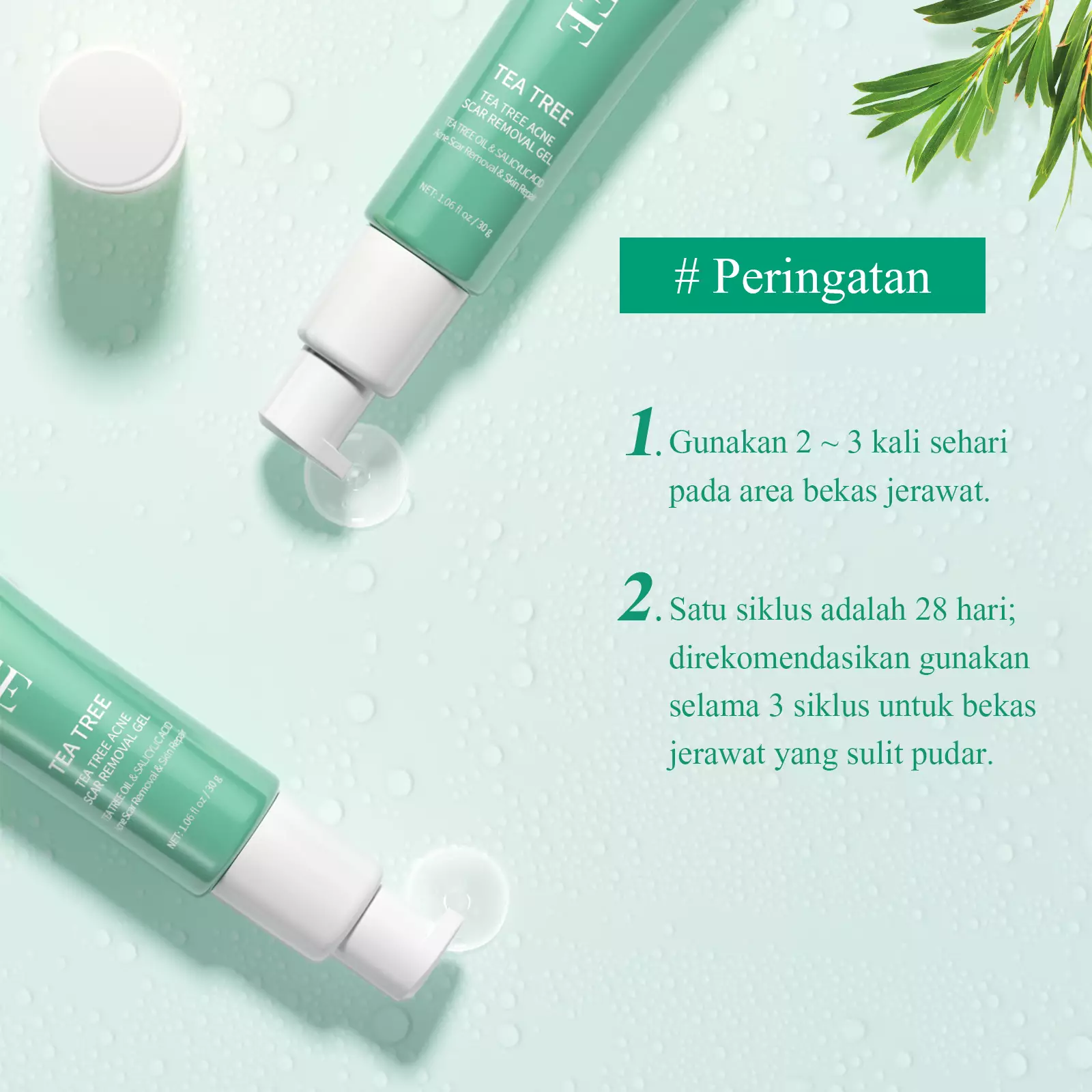[BPOM] BREYLEE Tea Tree Acne Care Gel