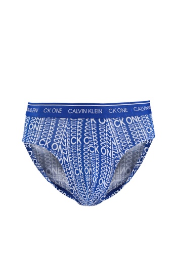 Calvin Klein blue Hip Briefs - CK Underwear D36AEUS5966664GS_1