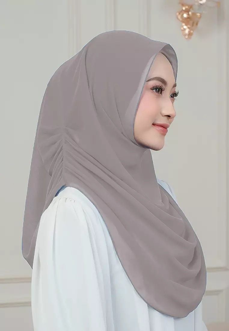 HIJAB INSTAN AURORA - GREY