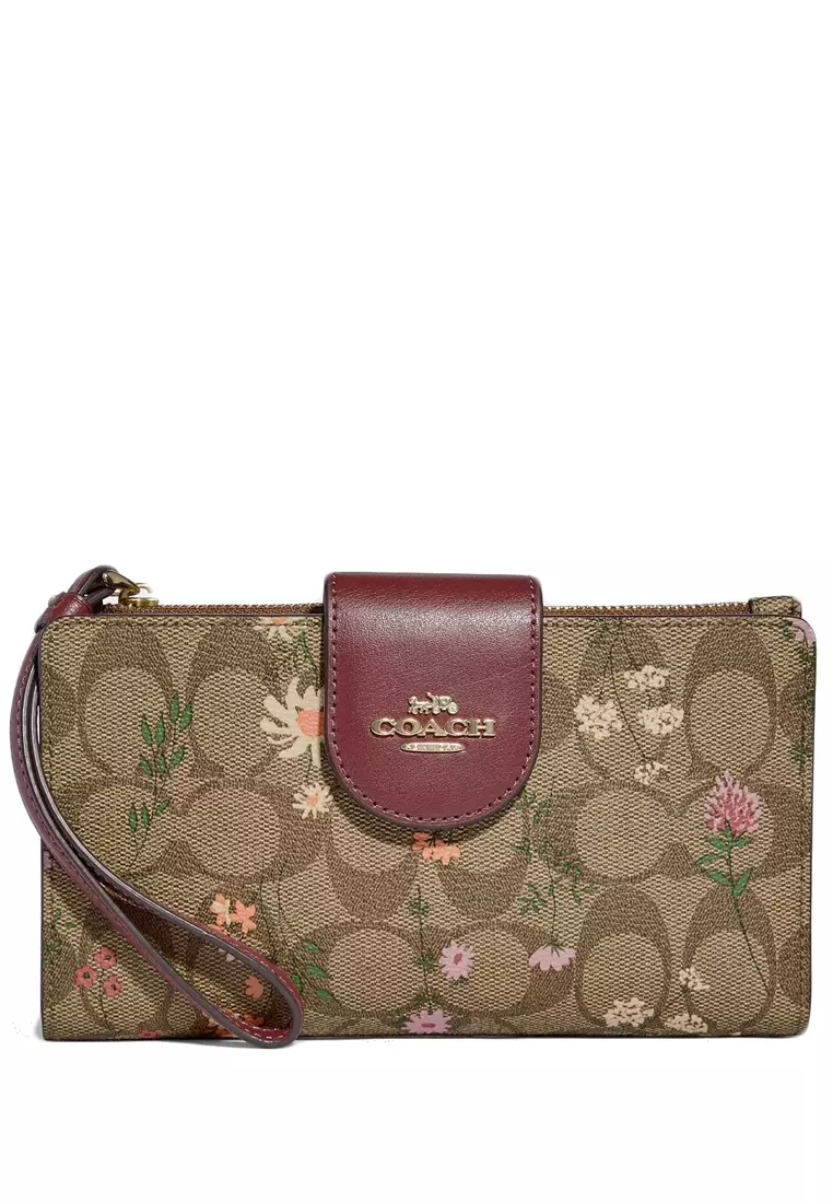 Coach wildflower wallet Clearance