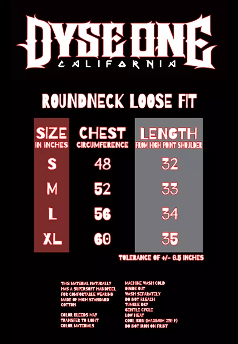 Round Neck Loose Fit T-Shirt