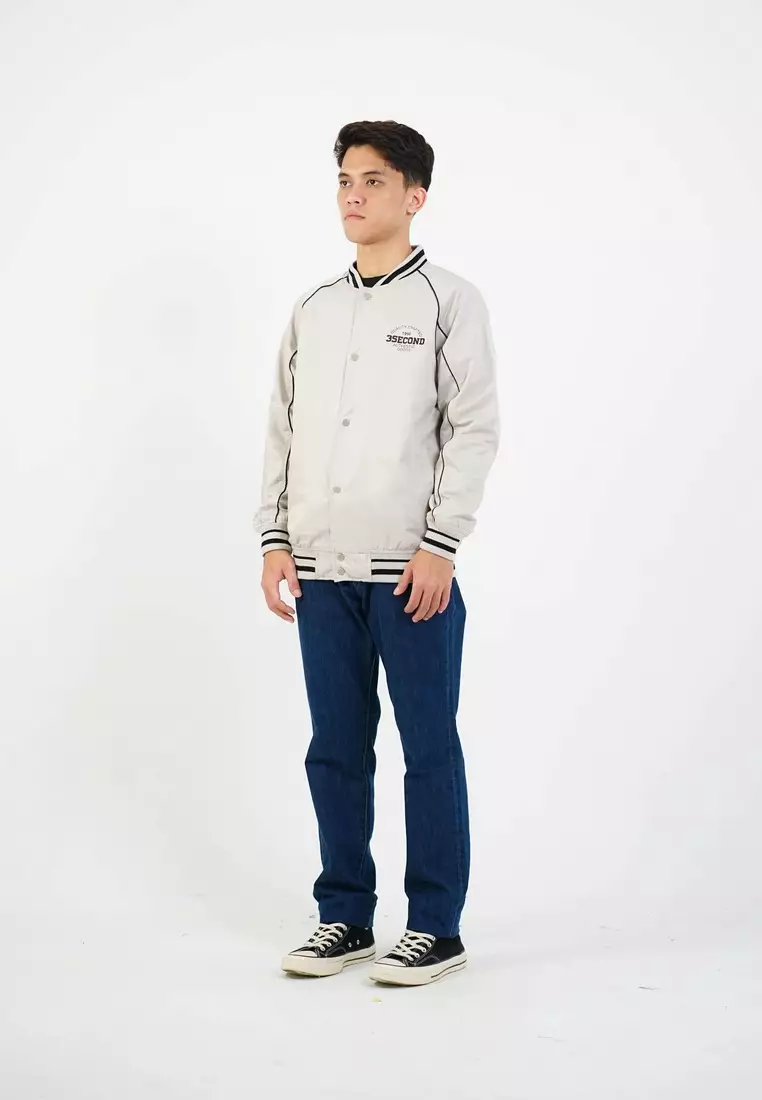 3Second Men's Bomber Jacket Regular Fit Atlas Pedro OL-C180225