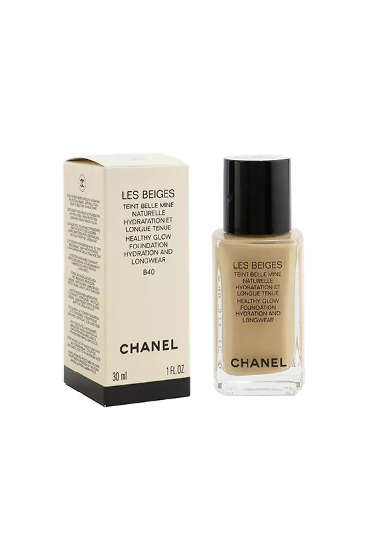 CHANEL - Les Beiges Teint Belle Mine Naturelle Healthy Glow Hydration And Longwear Foundation - # B40 30ml/1oz.