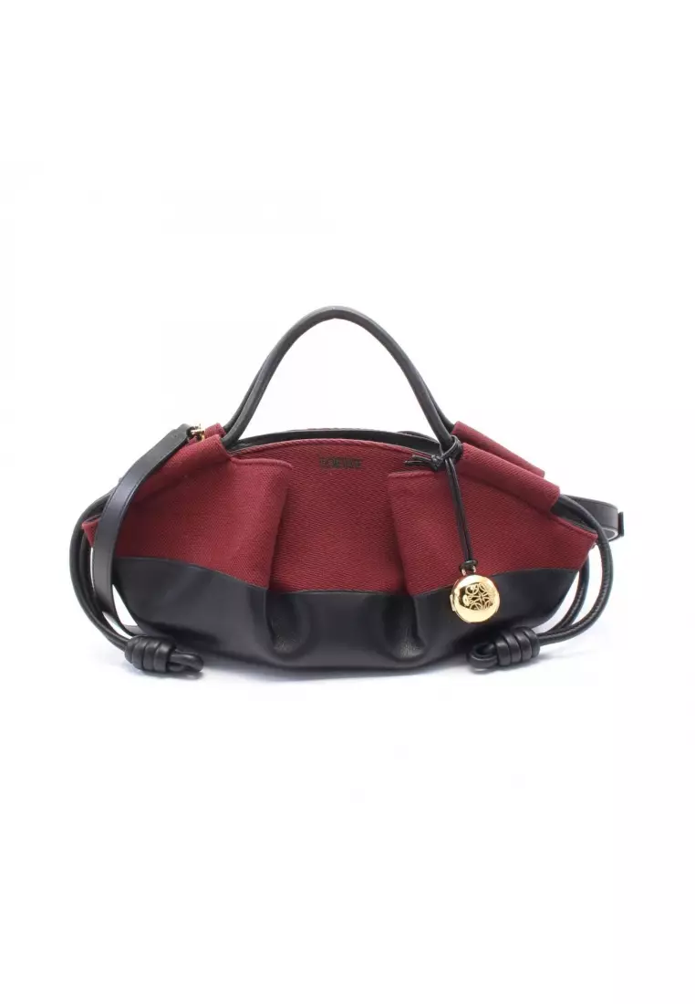VIP【送料関税込】LOEWE PASEO SMALL HANDBAG Paseo small bag in shiny oak nappa calf leather - Loewe