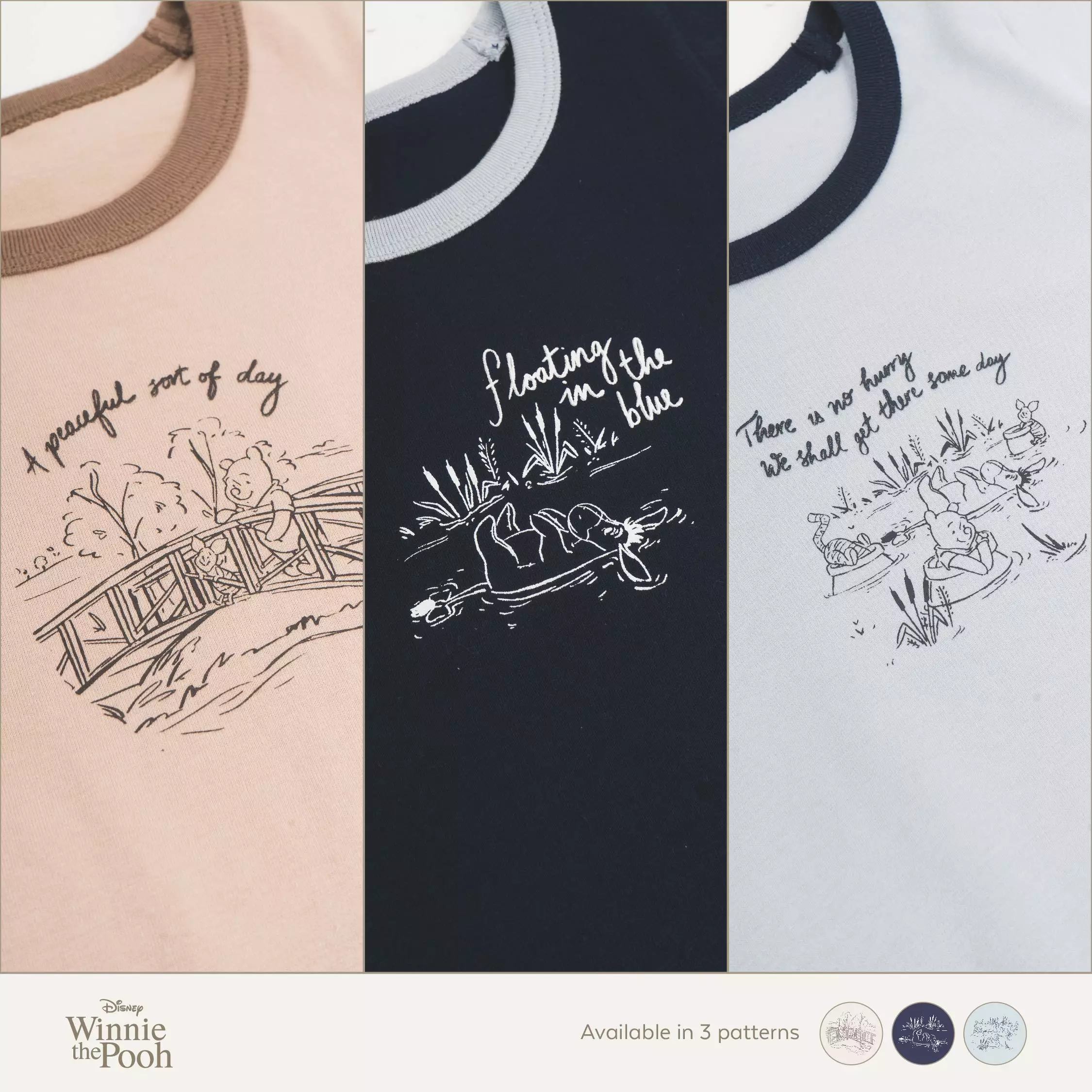 Little Palmerhaus - Disney's Winnie The Pooh T-Shirt (Kaos Anak) Light Blue