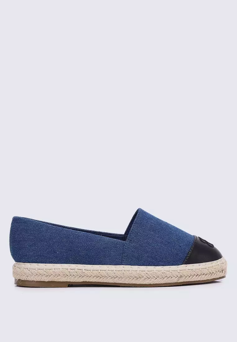 Discount on My Ballerine  shoes - SKU: My Ballerine Britney Comfy Espadrilles In Navy