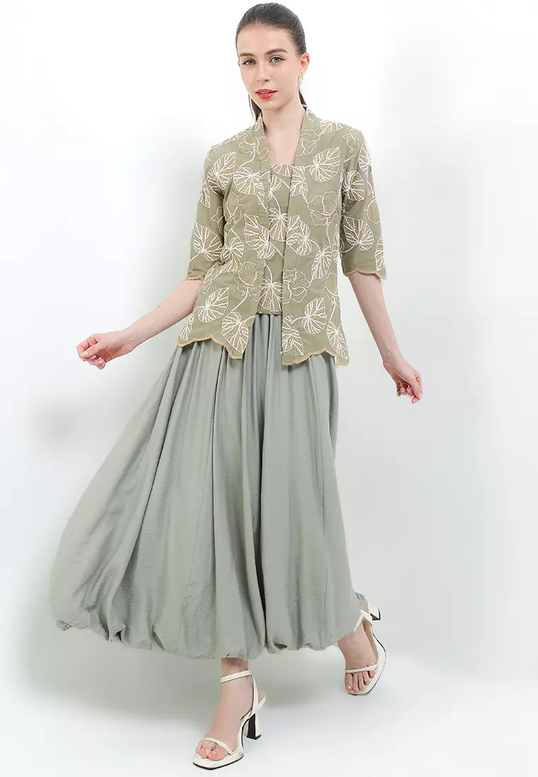 Kebaya Fashion Regular 3/4-length Sleeves