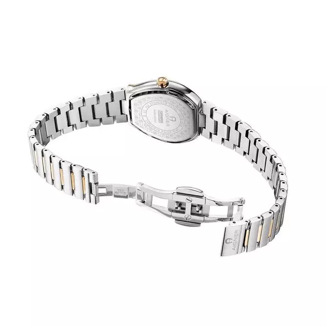 Aigner Genova AGW.283004 Silver Kombinasi Rosegold Cewek