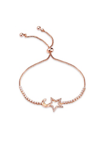 Air Jewellery gold Luxurious Oceanside Star Bracelet In Rose Gold 49103AC96FBE28GS_1