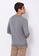 United Colors of Benetton grey V-neck Knitted Sweater A8708AA26E48F8GS_2