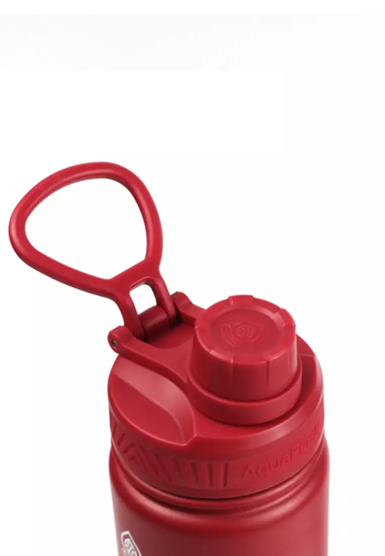 18oz Wide Mouth Water Bottle Cherry Red