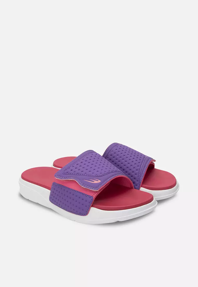 Womens purple best sale nike slides