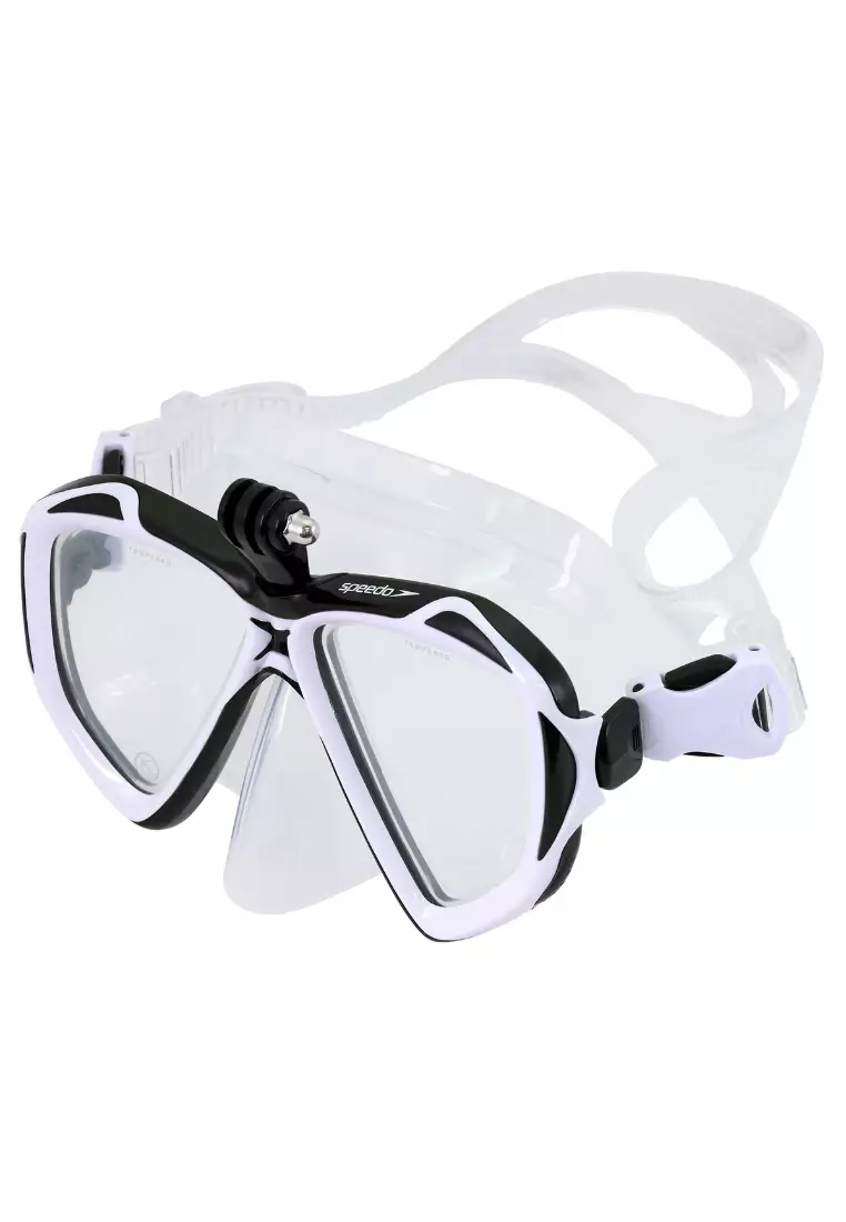 Black White Sport Adult Dual Lenses Combo With Camera Mount