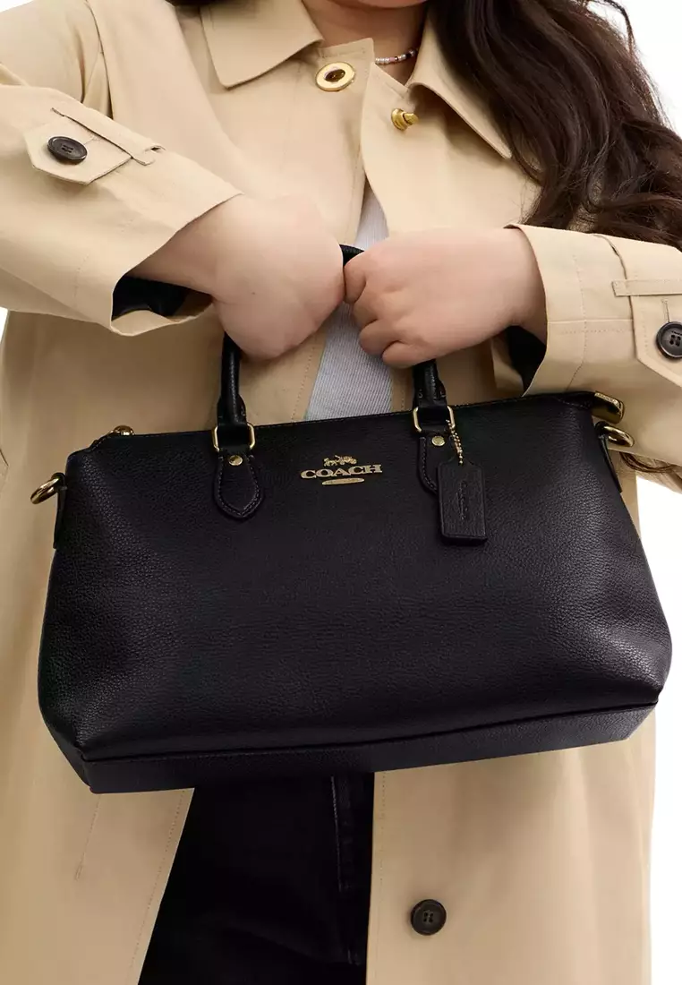 Buy Coach Georgia Satchel Bag - Black CR156 2026 Online | ZALORA