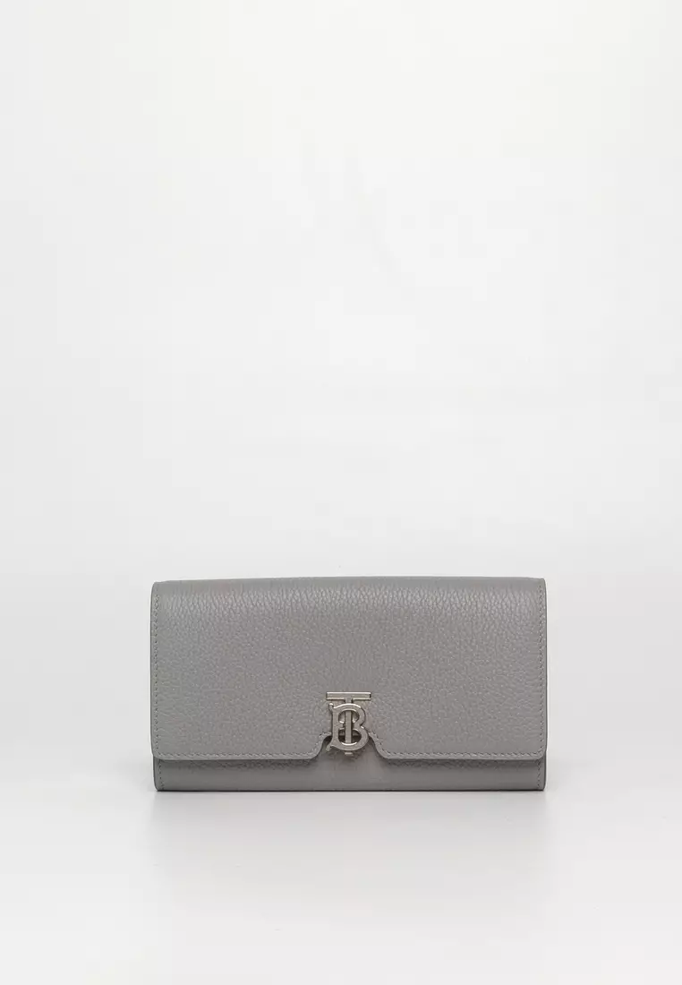 Burberry grey best sale wallet