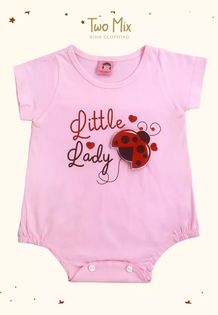 Two Mix Baju Romper Jumper Bayi Perempuan 4306B 4306C