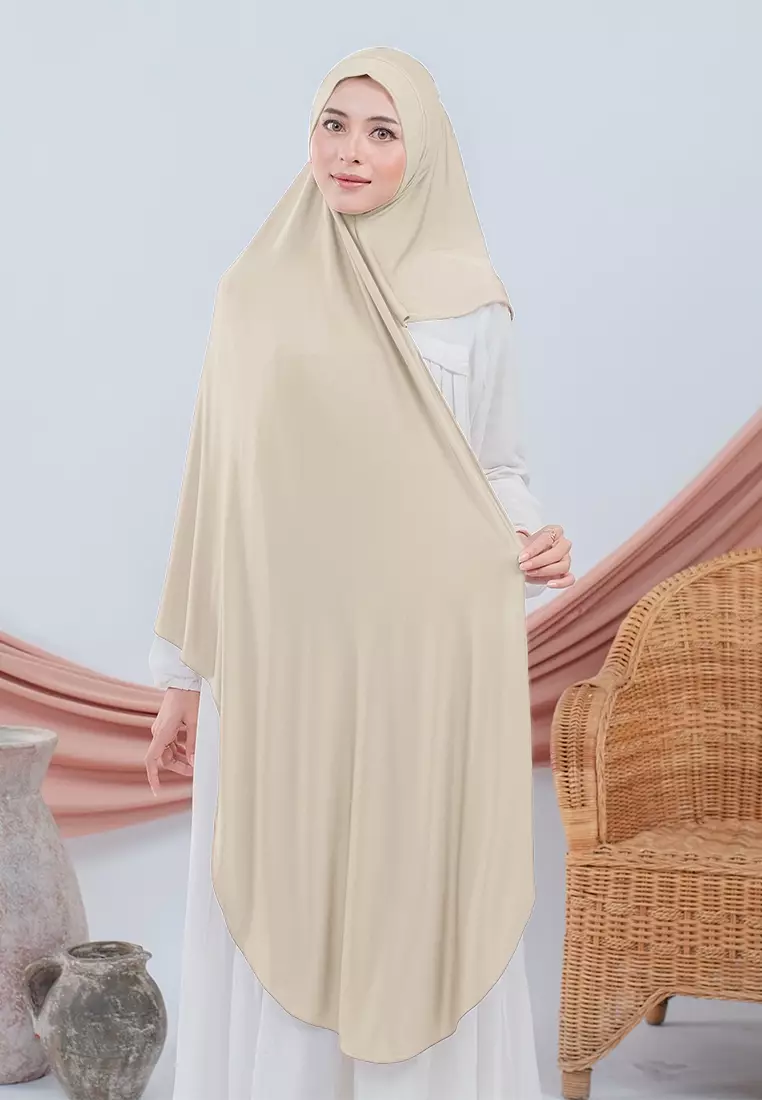 HIJAB INSTAN FAYZA - SOFT CHOCO