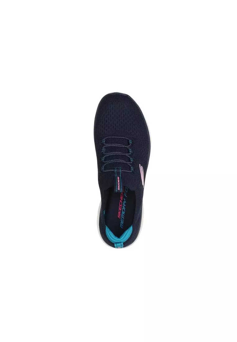 Skechers stretch knit on sale bungee slip on