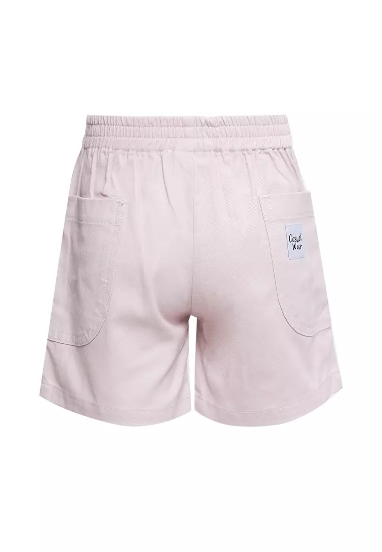 Qna Girl Ruth Celana Pendek anak Pink Muda