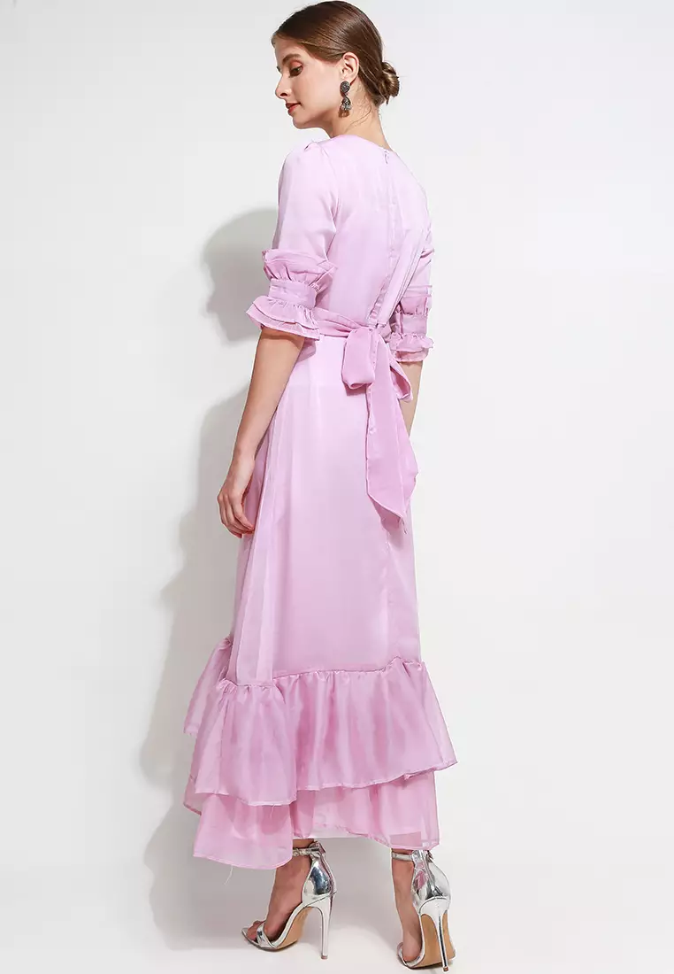 Chanira Festive Phoenix Gamis-Pink