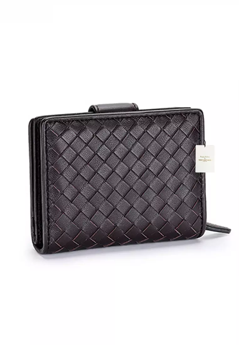 Weave Sheepskin Wallet JW YT-1259