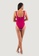 1 People red Saint Tropez Ruffled One-Piece Swimsuit in Red Coral F5450US4035C7DGS_5