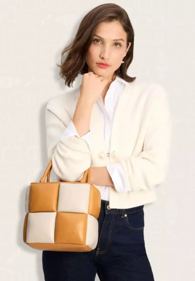 Kate Spade Boxxy Colorblocked Tote Bare Multi