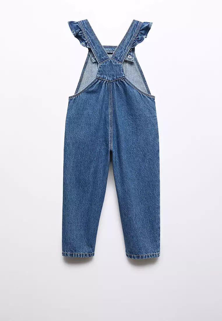 Buy MANGO BABY Long Denim Dungarees Online ZALORA Malaysia