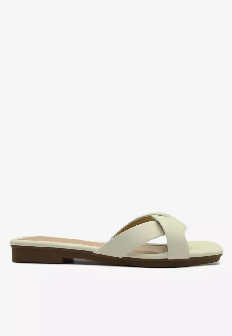 Cute on sale white sandals