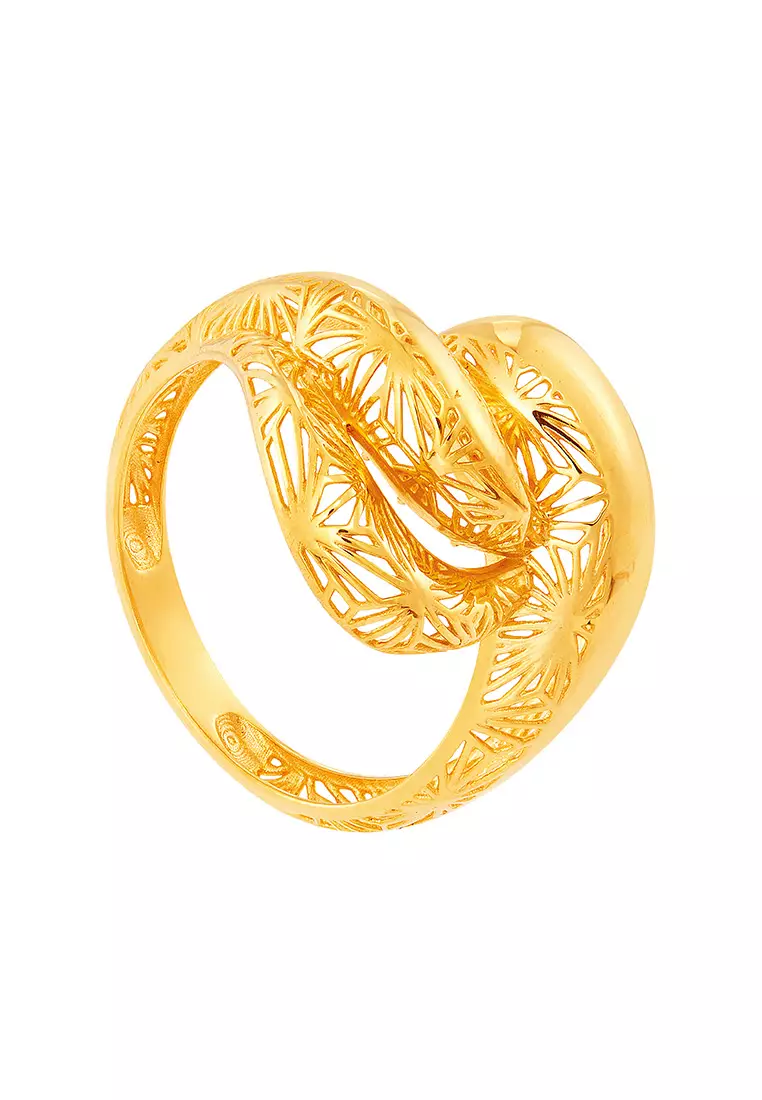 HABIB Oro Italia 916 Yellow Gold Ring GR50440623