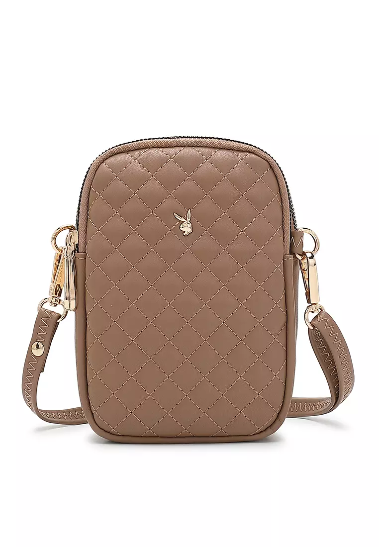 Playboy bunny quilted sling bag discount