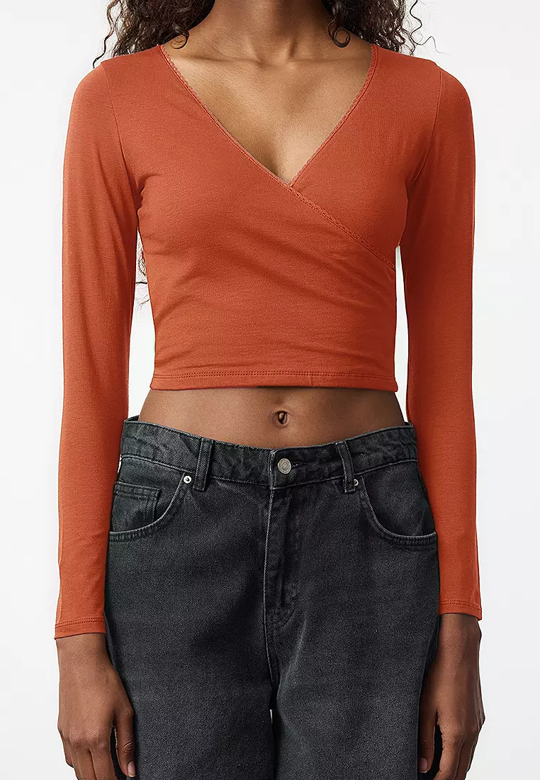 Double Breasted Crop Top