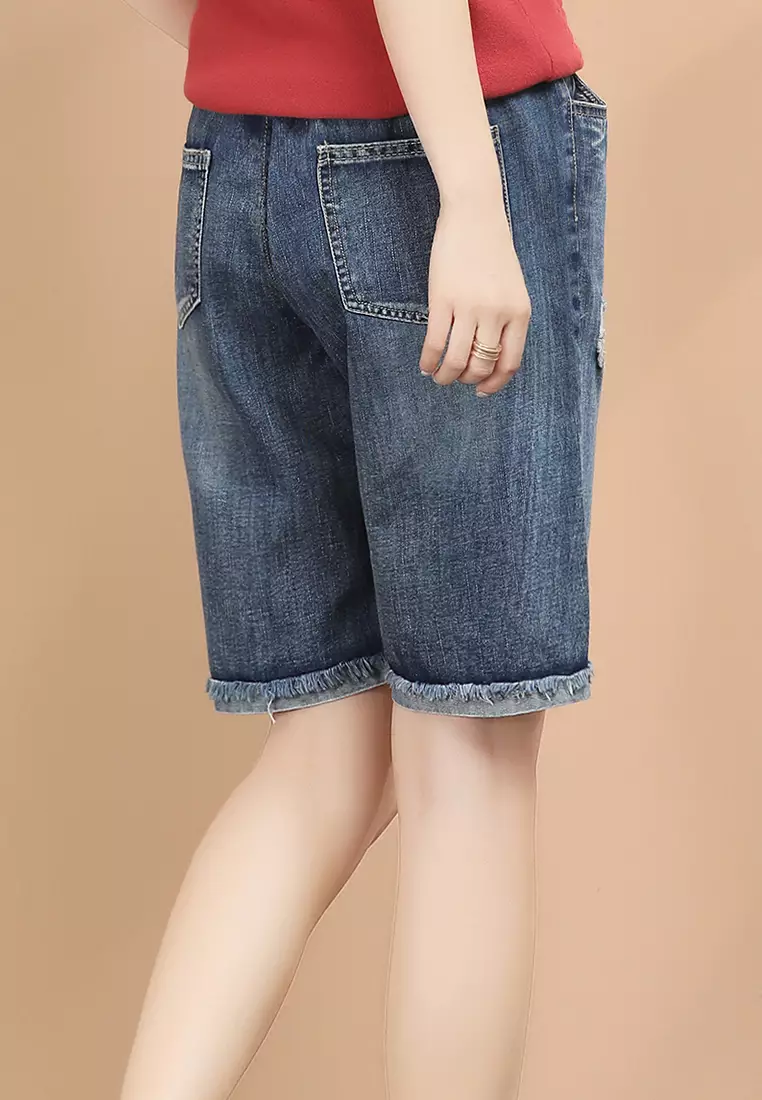 Cute jean clearance shorts for girls