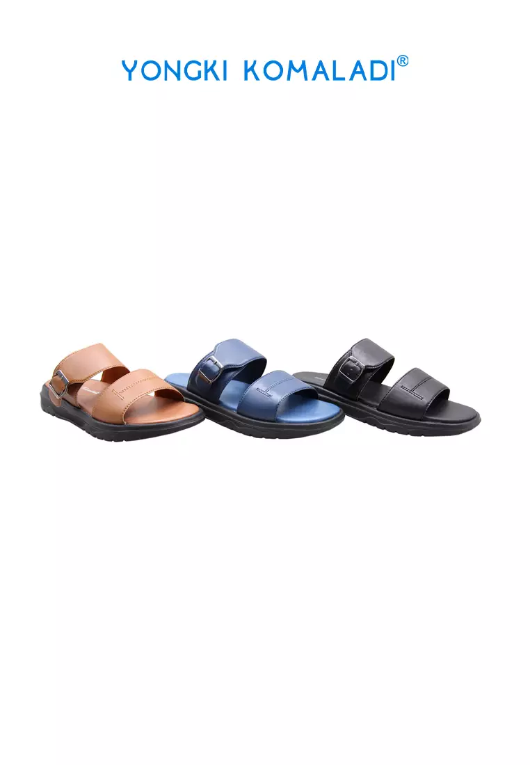 [ ORIGINAL ] YONGKI KOMALADI SANDAL OL-ECC454-23 CAMEL