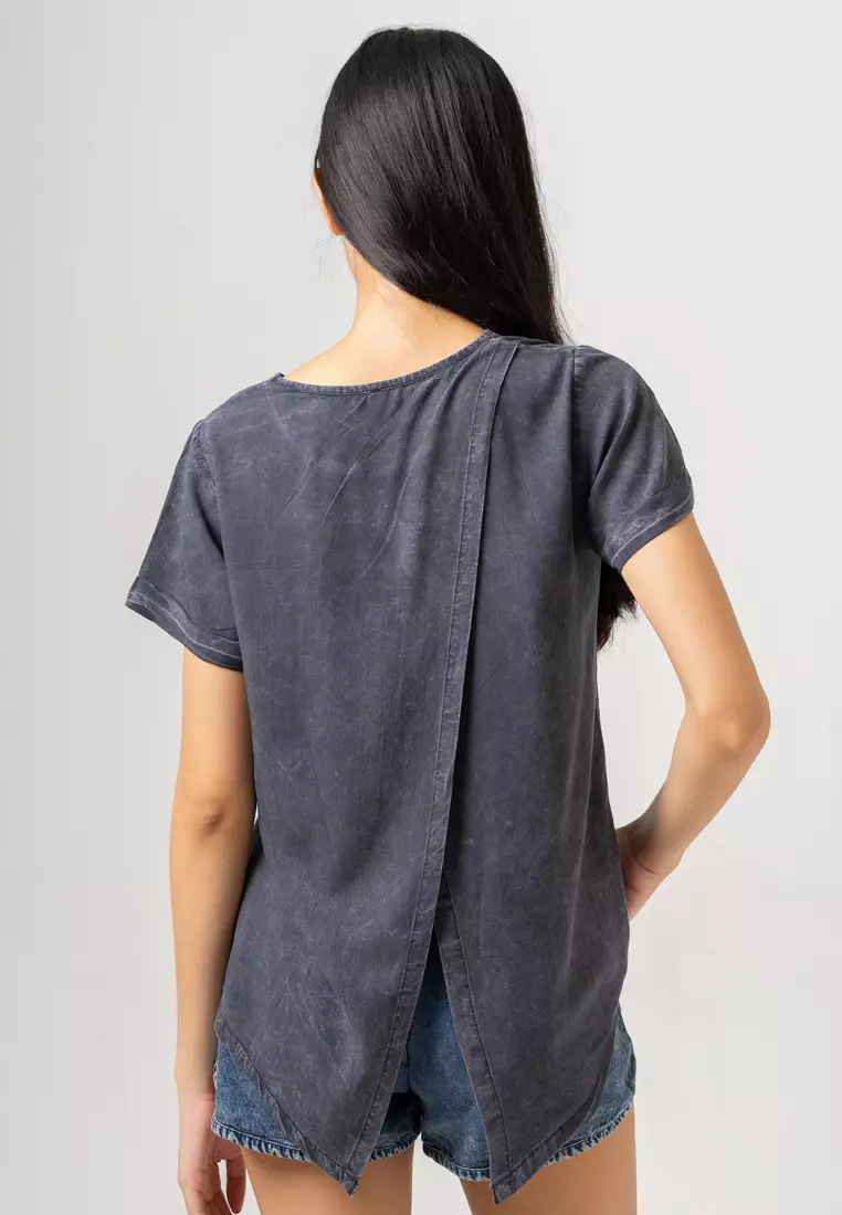 WHITECHAPEL TOP VINTAGE BLACK