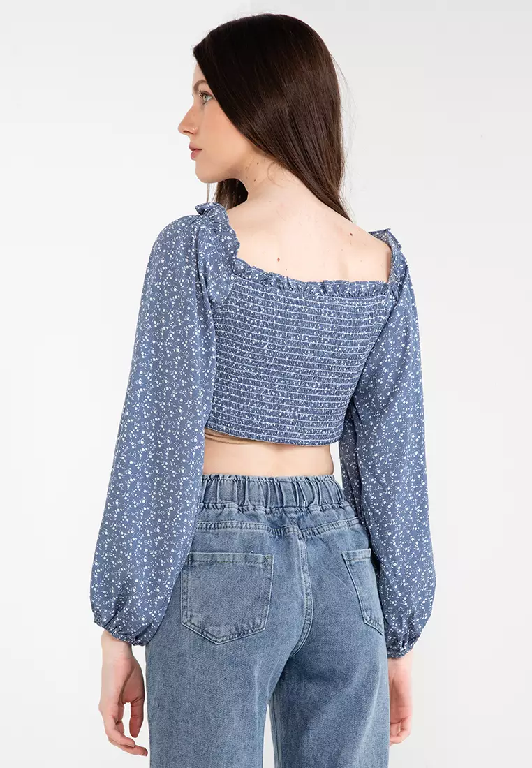 Vitoria's Crop Top Blouse