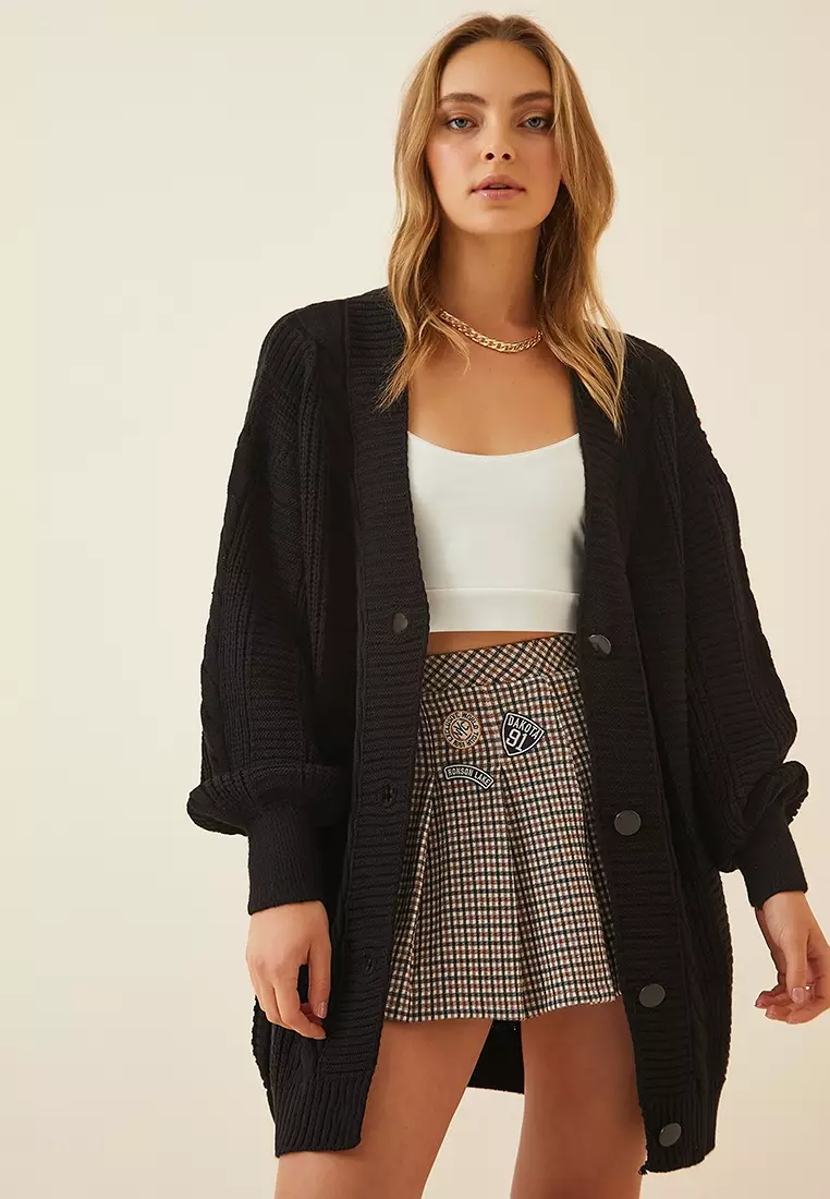 Oversized Knitwear Cardigan