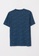 LC WAIKIKI blue Crew Neck Short Sleeve Printed Combed Cotton Men's T-Shirt 7C9B4AA6C0DA70GS_6