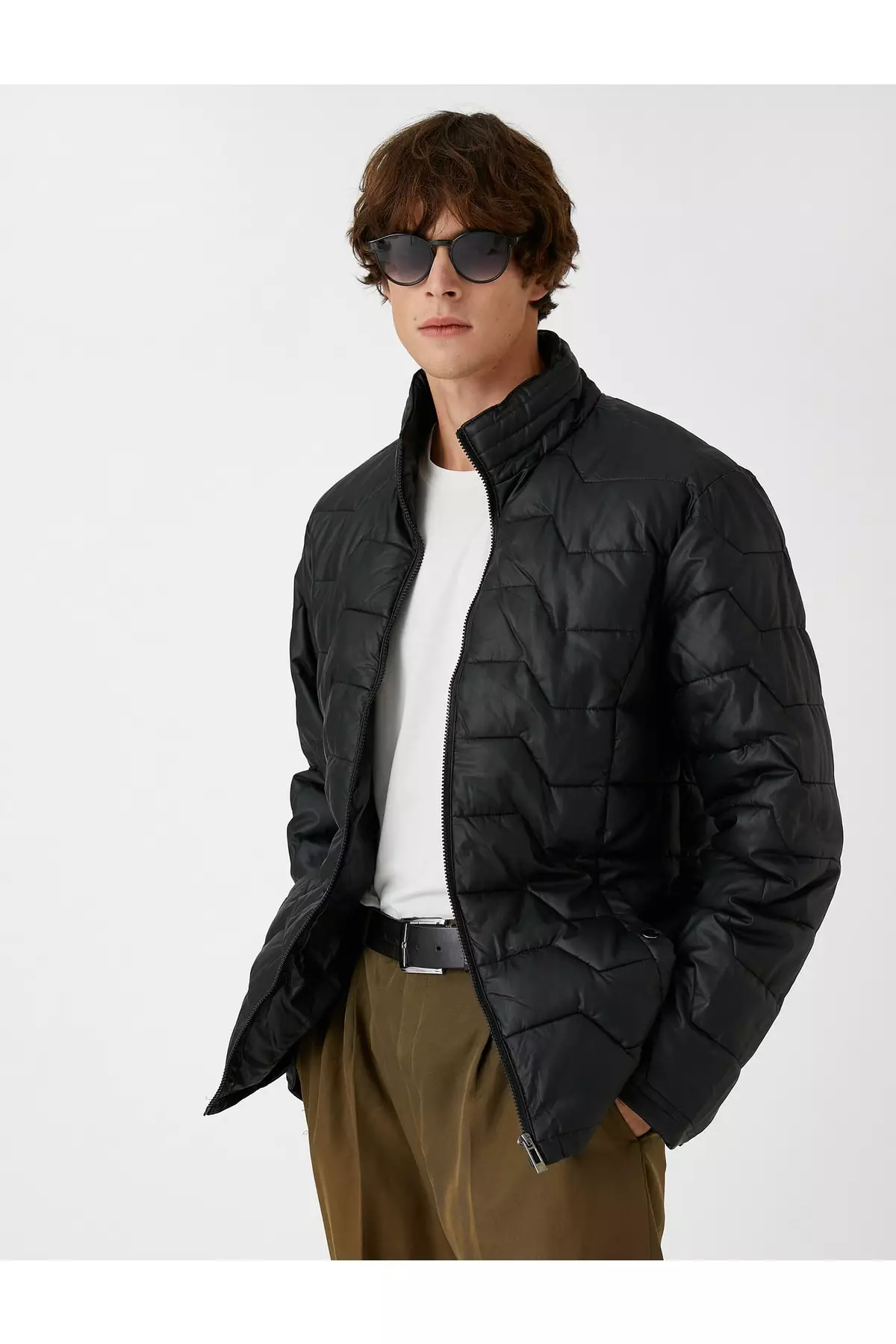 Quilted waterproof outlet coat