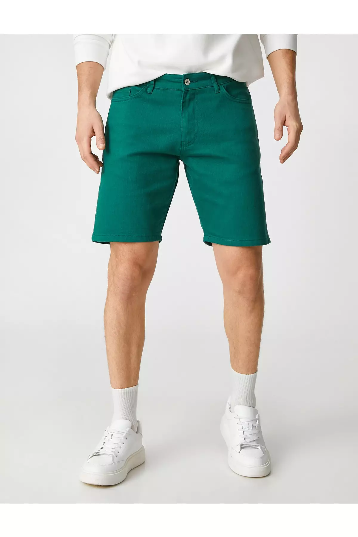 Mens green chino best sale shorts