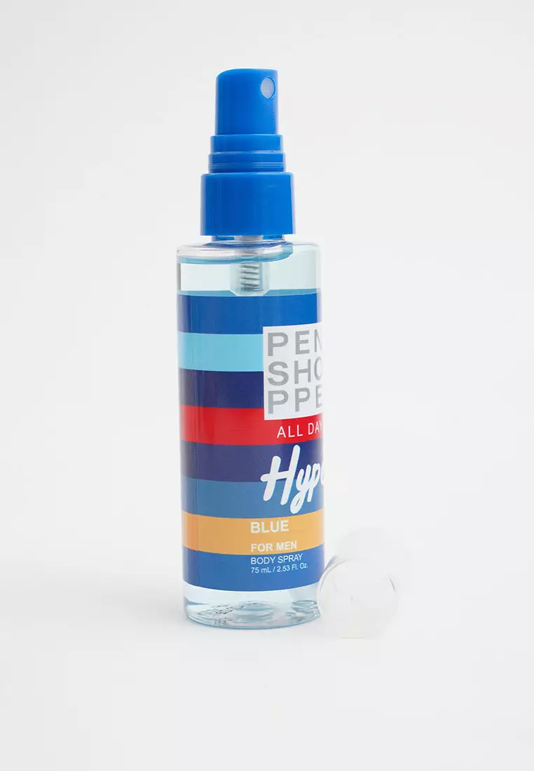 Penshoppe All Day Hype Blue Body Spray For Men 75ML
